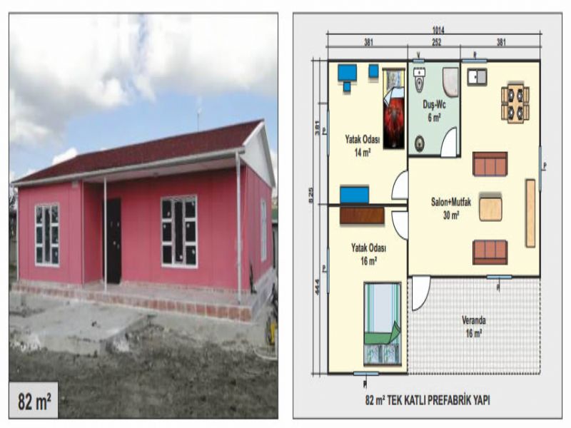 Prefabrik Ev-kıık